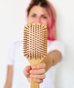 Cepillo para el pelo de bambu